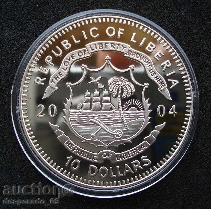 (¯`'•.¸ 10 dollars 2004 LIBERIA UNC ¸.•'´¯) with price 22.00 BGN | € 11.25 (¯`'•.¸ 10 dollars 2004 LIBERIA UNC ¸.•'´¯) with price 22.00 BGN | € 11.25