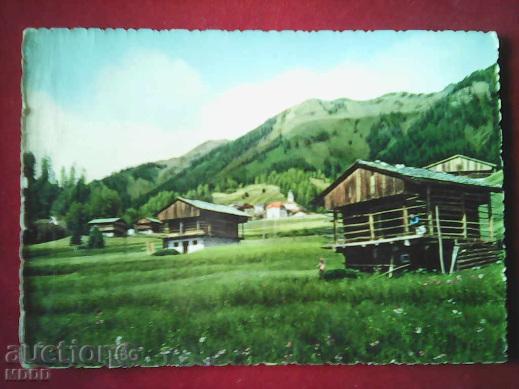 Παλιά καρτ-ποστάλ - Ιταλία - ποιμενικό ειδύλλιο