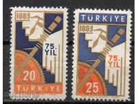 1958 Турция. 75 г. Институт по икономика и търговия, Анкара.