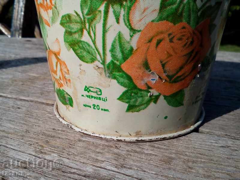 Children's metal bucket, bucket with price 6.00 BGN | € 3.07 Children's metal bucket, bucket with price 6.00 BGN | € 3.07