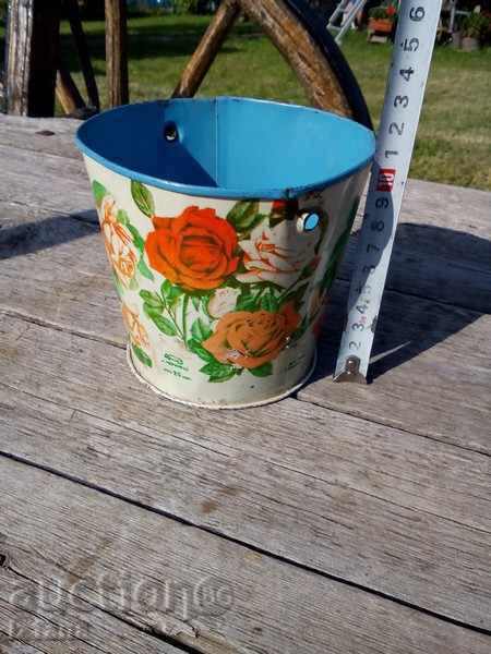 Children's metal bucket, bucket Children's metal bucket, bucket