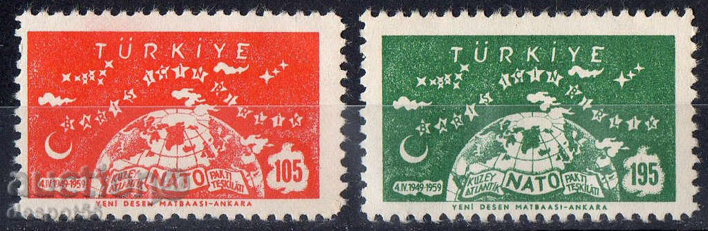 1959. Турция. 10 г. НАТО