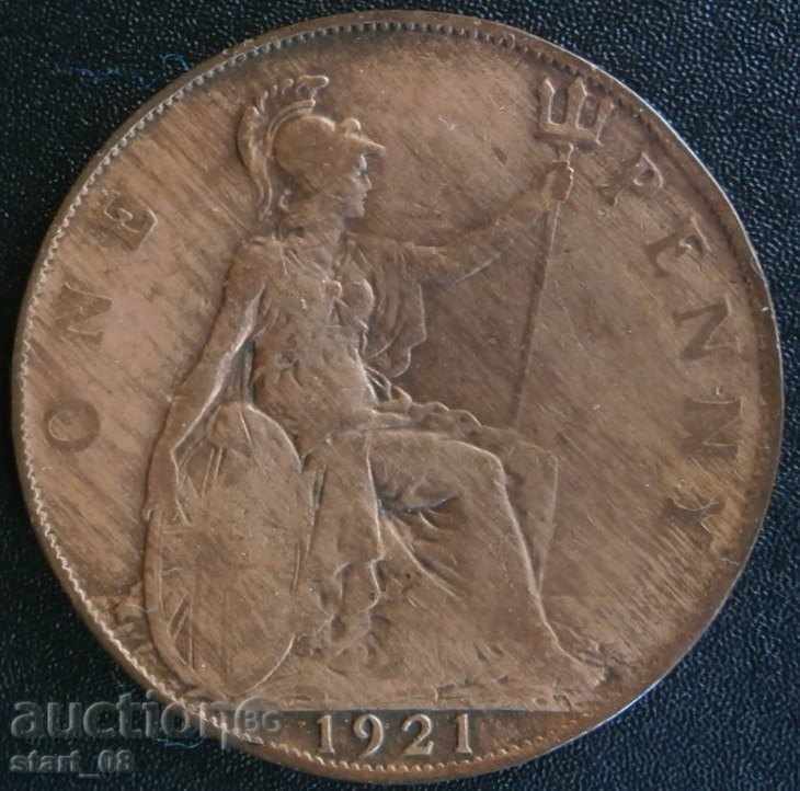 Penny 1921 - Ηνωμένο Βασίλειο