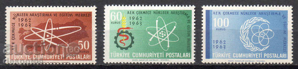 1963 Турция. Откриване на  Център за ядрени изследвания.