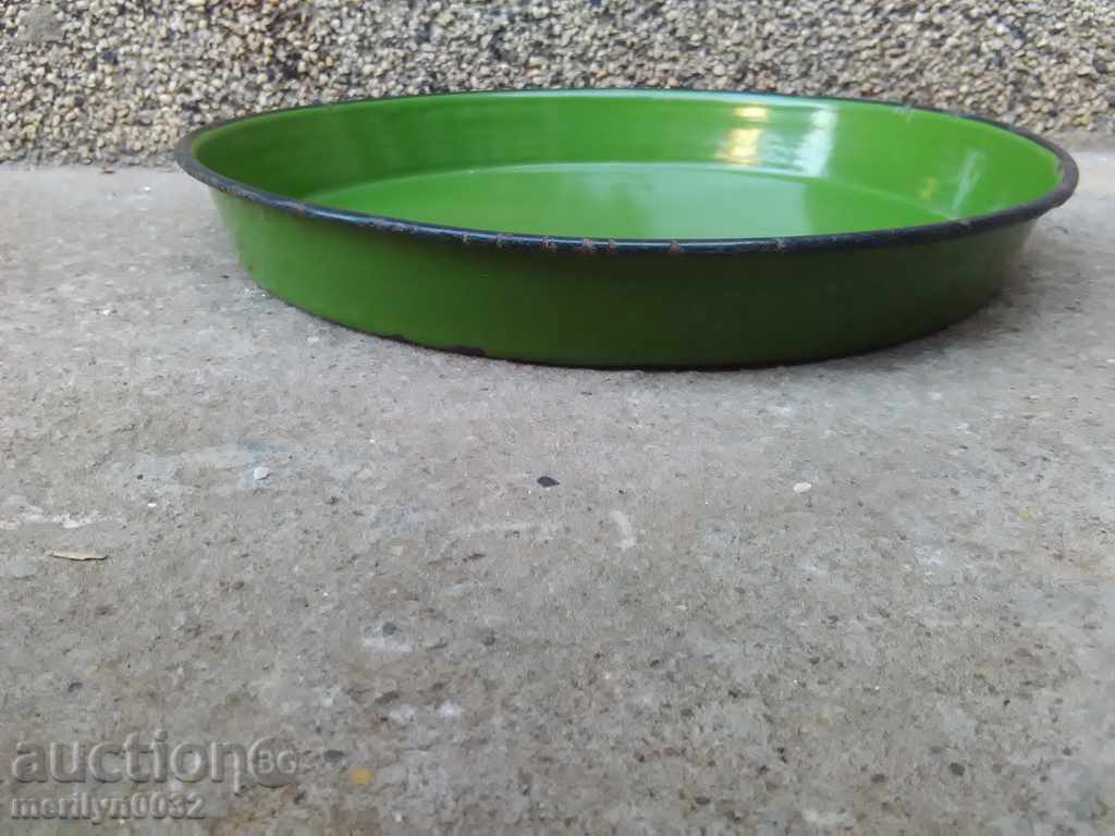 Enamelled tray, tray, enamel container with price 39.00 BGN | € 19.94