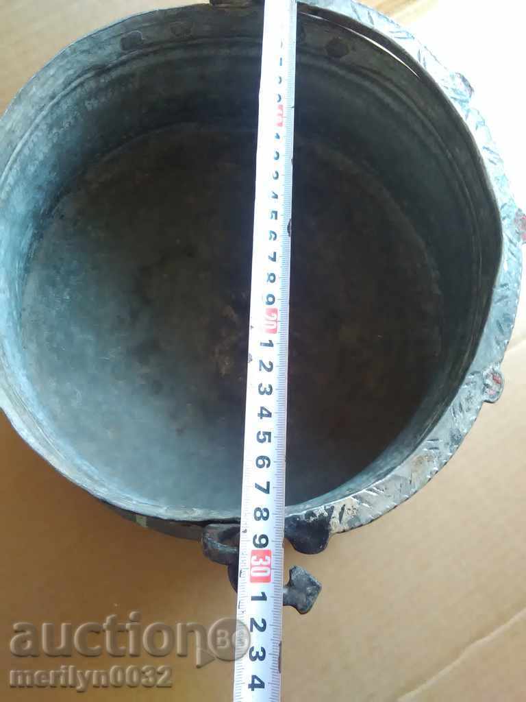 Tinned boiler, baker, water tank, copper copper pot with price 89.00 BGN | € 45.50