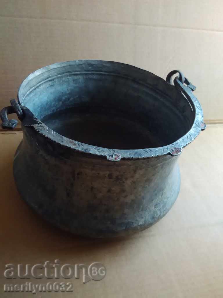 Tinned boiler, baker, water tank, copper copper pot - 5