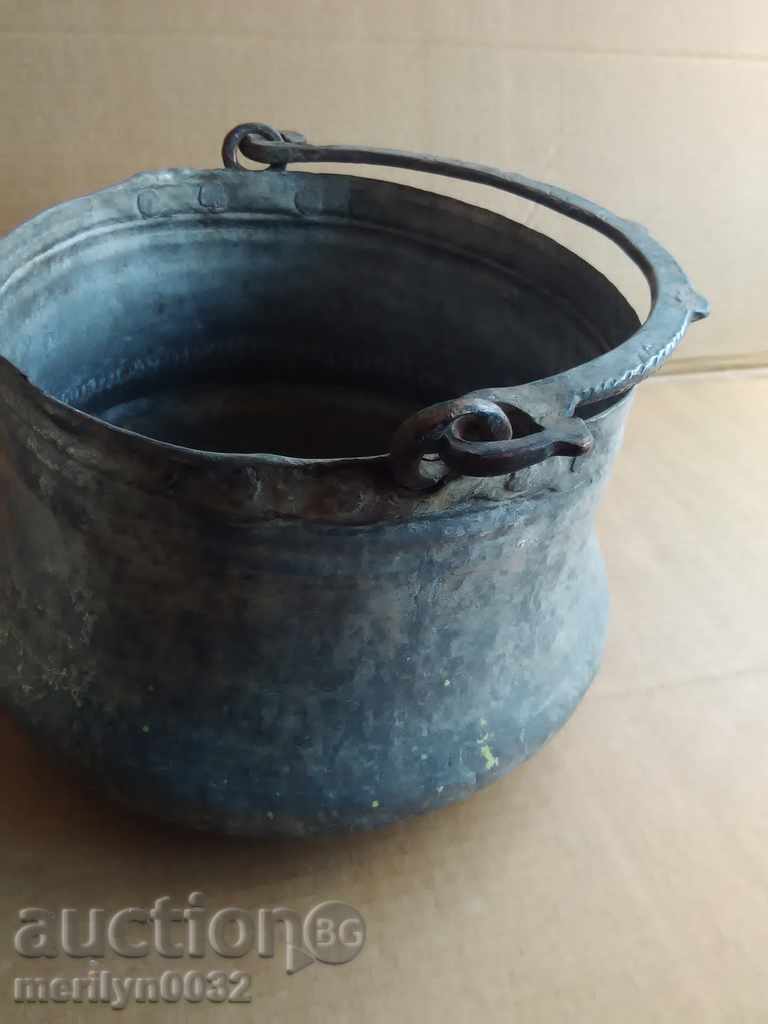 Tinned boiler, baker, water tank, copper copper pot - 6