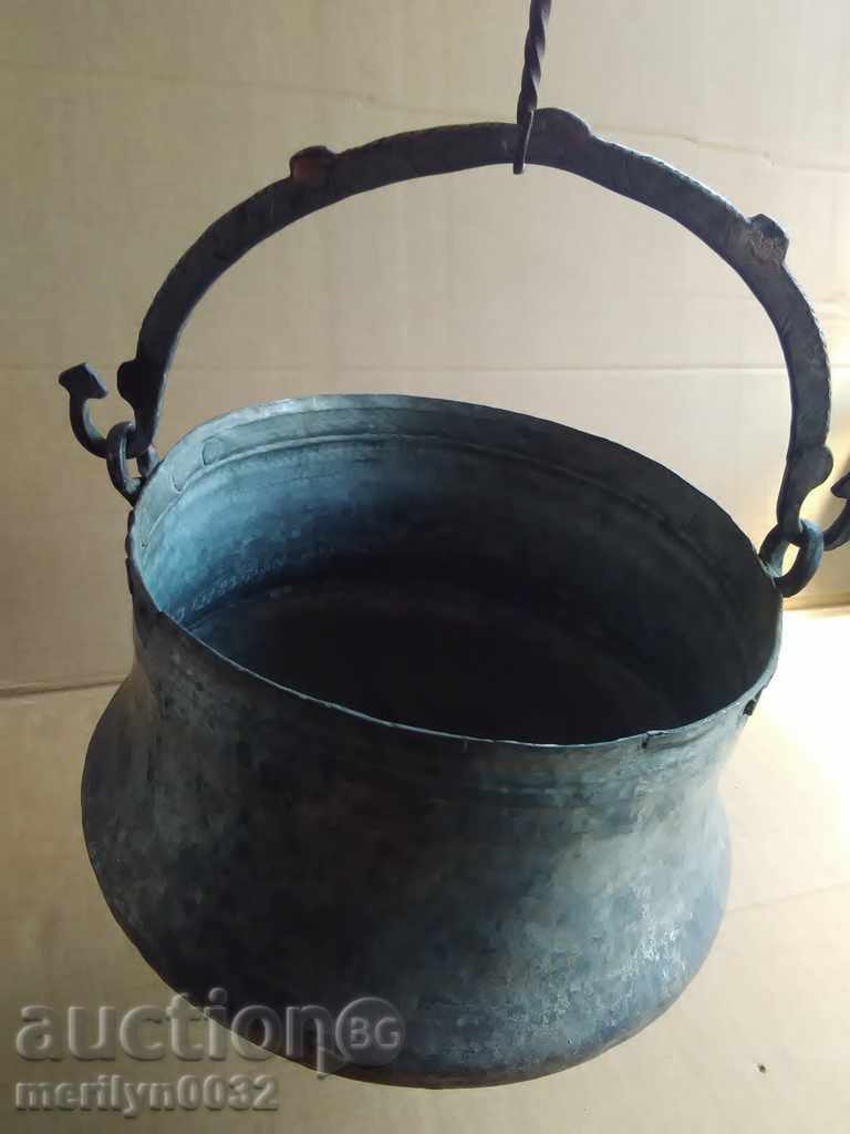 Tinned boiler, baker, water tank, copper copper pot