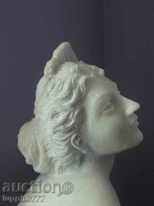 Sculpture Eurydice, handmade from white marble - 6 Sculpture Eurydice, handmade from white marble - 6