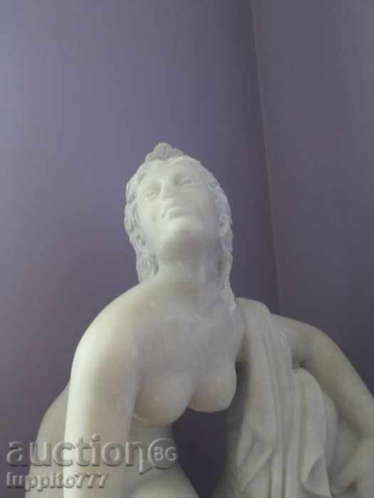 Sculpture Eurydice, handmade from white marble - 7 Sculpture Eurydice, handmade from white marble - 7