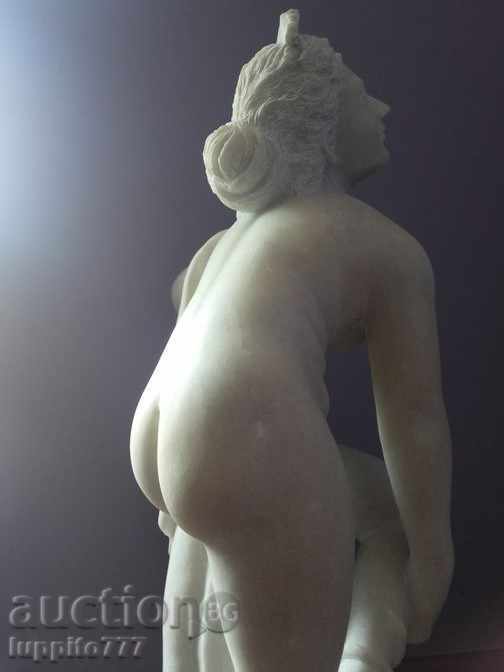 Sculpture Eurydice, handmade from white marble Sculpture Eurydice, handmade from white marble