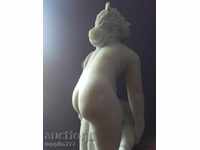 Sculpture Eurydice handmade from white marble