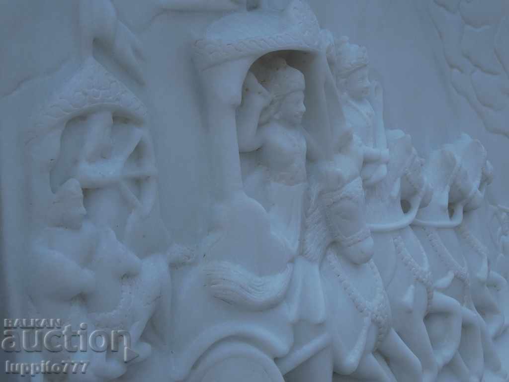 Delivery of Marble panel sculpture relief Hinduism Delivery of Marble panel sculpture relief Hinduism