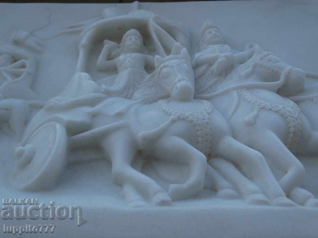 Marble panel sculpture relief Hinduism - 5 Marble panel sculpture relief Hinduism - 5