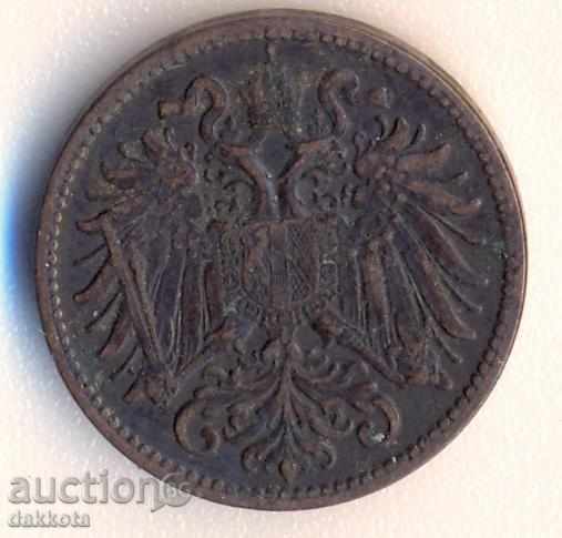 Austria 2 chelery 1899 year with price 2.50 BGN | € 1.28
