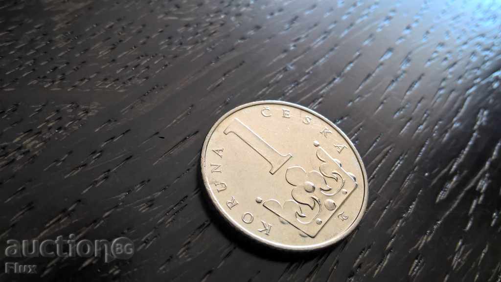 Coin - Czech Republic - 1 Krona 1993