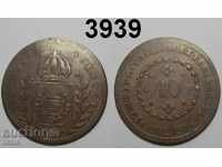 Βραζιλία 40 ταξίδι 1827 R UNC εξαιρετική νομίσματος
