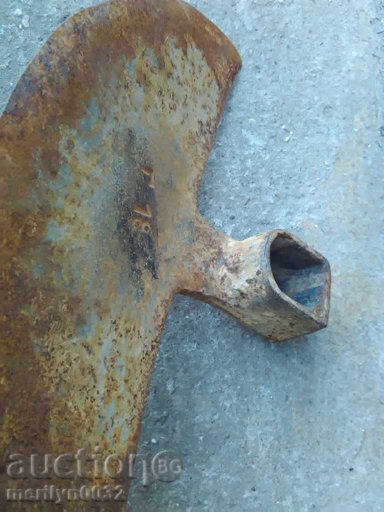 Δημοπρασία Hoe παλιό σφυρήλατο εργαλείο, Chapa, γεωργικά εργαλεία Δημοπρασία Hoe παλιό σφυρήλατο εργαλείο, Chapa, γεωργικά εργαλεία