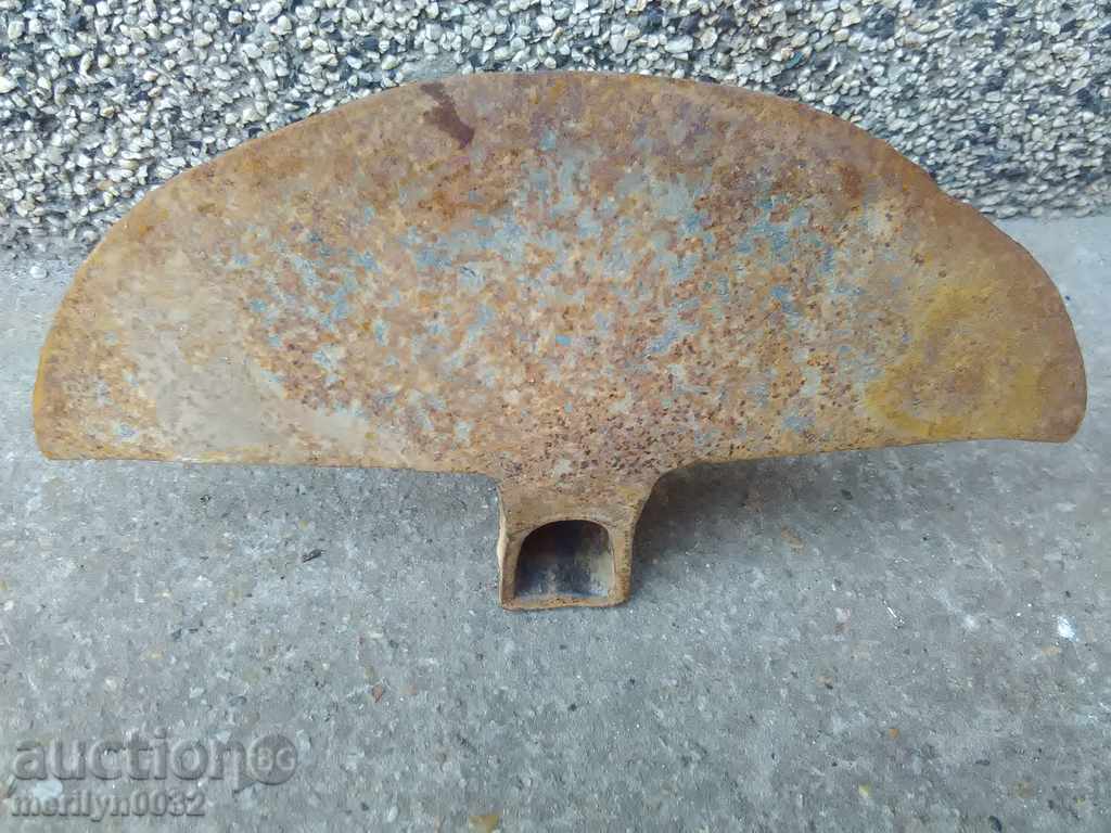 Hoe παλιό σφυρήλατο εργαλείο, Chapa, γεωργικά εργαλεία - 5 Hoe παλιό σφυρήλατο εργαλείο, Chapa, γεωργικά εργαλεία - 5