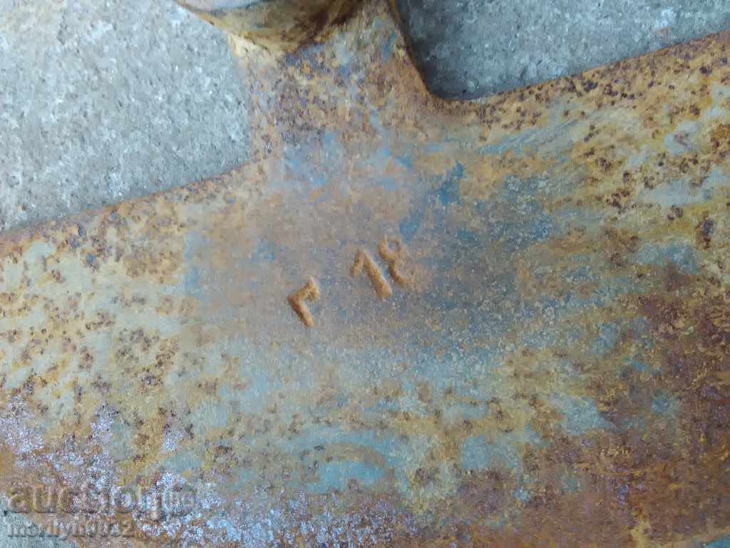 Hoe παλιό σφυρήλατο εργαλείο, Chapa, γεωργικά εργαλεία - 6 Hoe παλιό σφυρήλατο εργαλείο, Chapa, γεωργικά εργαλεία - 6