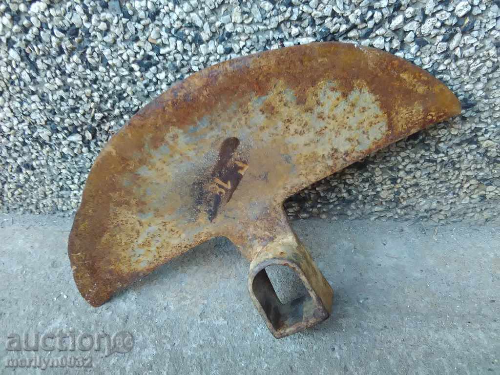 Hoe παλιό σφυρήλατο εργαλείο, Chapa, γεωργικά εργαλεία - 7 Hoe παλιό σφυρήλατο εργαλείο, Chapa, γεωργικά εργαλεία - 7