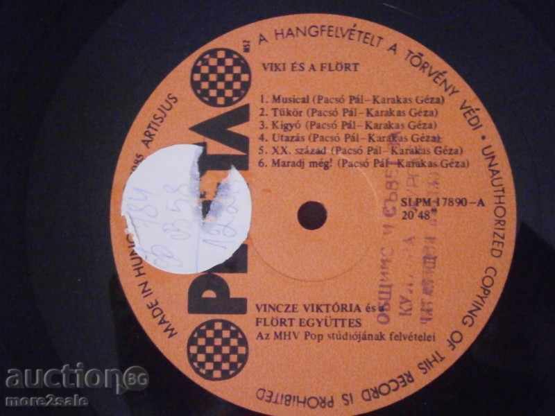 VIKI & FLORT - PEPITA - large plate SLPM 17890 - 5 VIKI & FLORT - PEPITA - large plate SLPM 17890 - 5