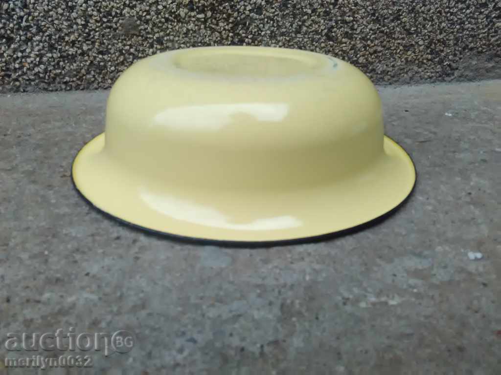 Auction Enameled basin, bowl, enamel bowl Auction Enameled basin, bowl, enamel bowl