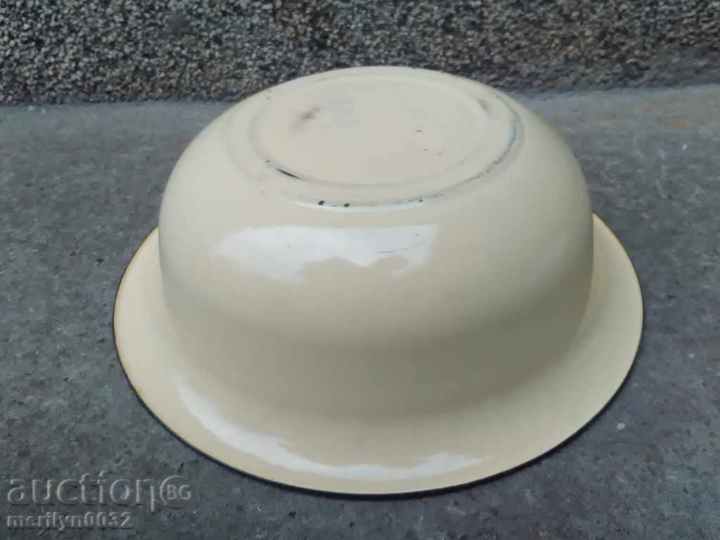 Licitație castron emailat, recipient tava cu email Licitație castron emailat, recipient tava cu email