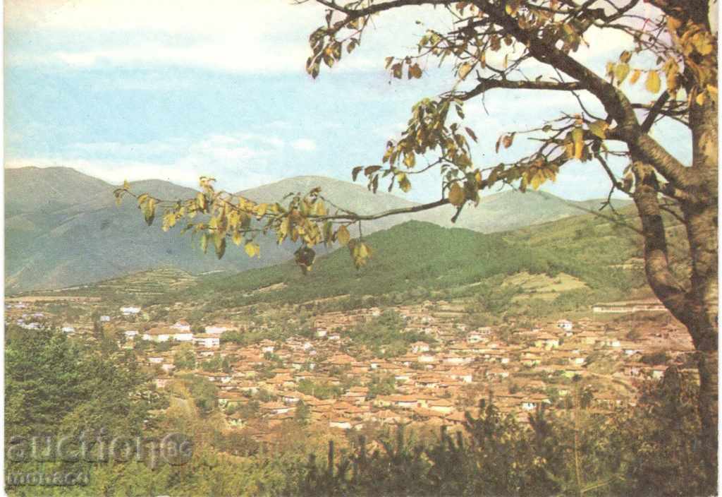 Postcard - Kalofer - general view