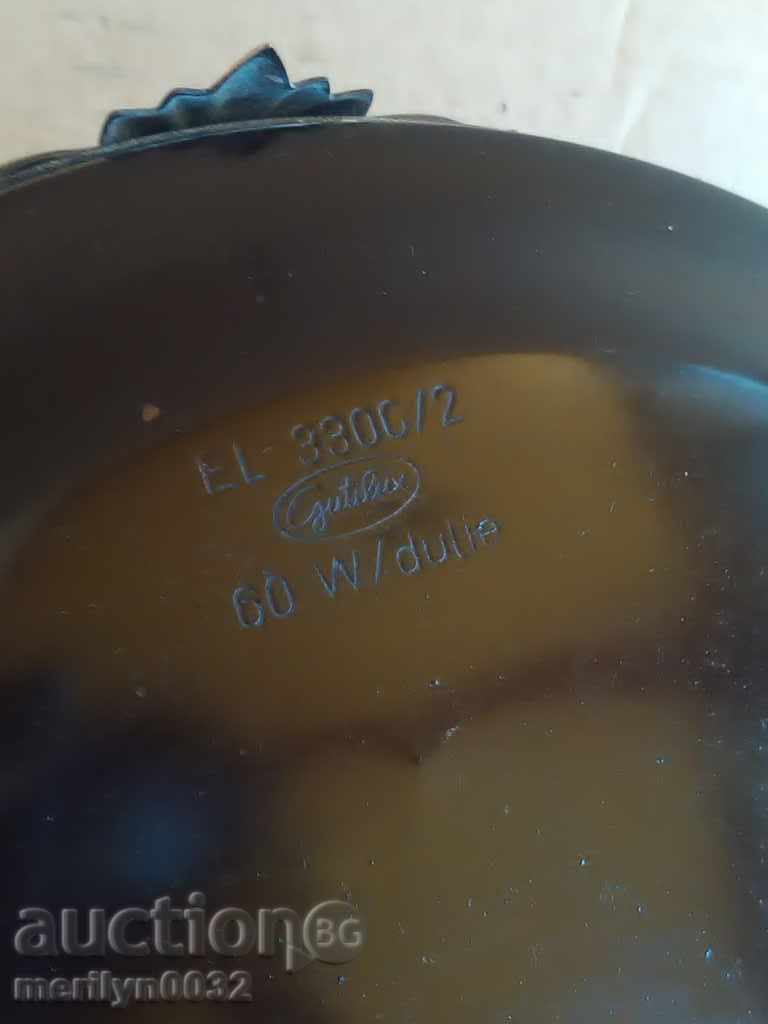 Παλιά λάμπα πολυέλαιος, φανάρι, φανός, αμπαζούρ 3 κομμάτια - 6 Παλιά λάμπα πολυέλαιος, φανάρι, φανός, αμπαζούρ 3 κομμάτια - 6