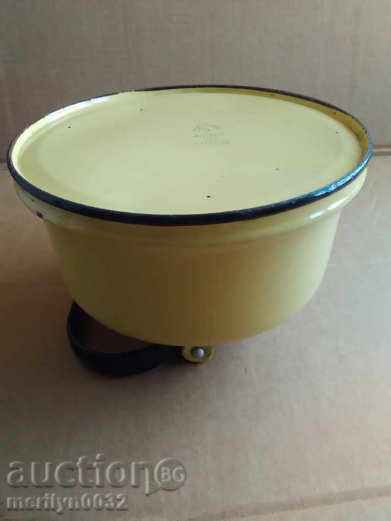Auction Enamelled teapot kettle, enamel container, USSR Auction Enamelled teapot kettle, enamel container, USSR