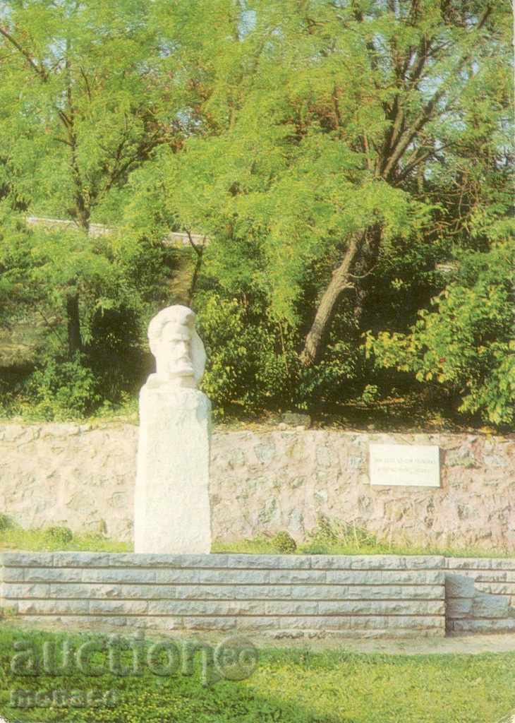 Postcard - Kalofer - Bust of Hristo Botev