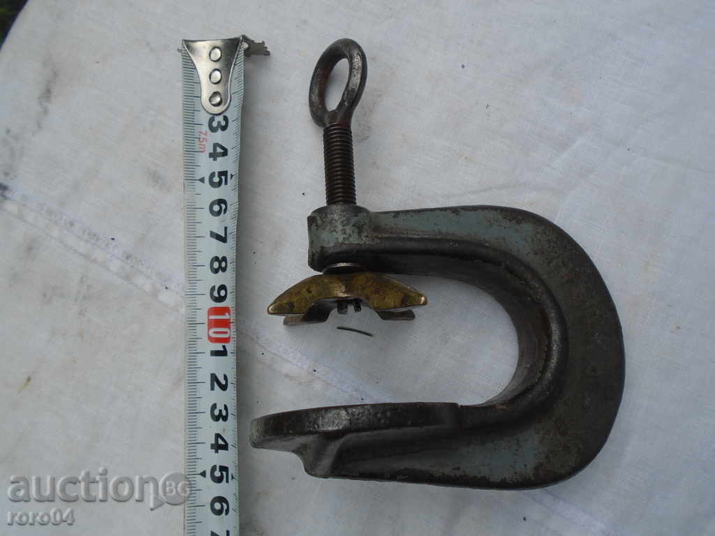 OLD BALKAN CLAMP BULGAR - Tryavna bronz CINCEA - 5