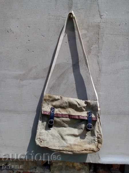 A canvas bag, a bag