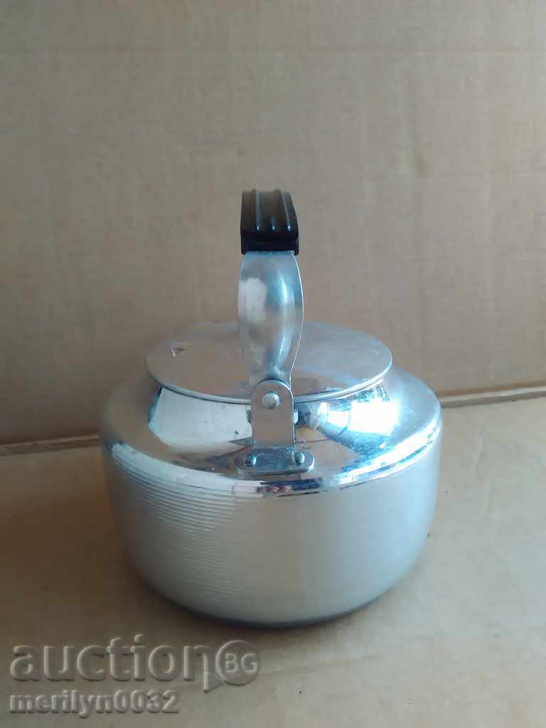 Aluminum teapot USSR coffee beaker samant vintage - 6