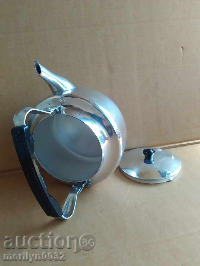 Aluminum teapot USSR coffee beaker samant vintage - 7
