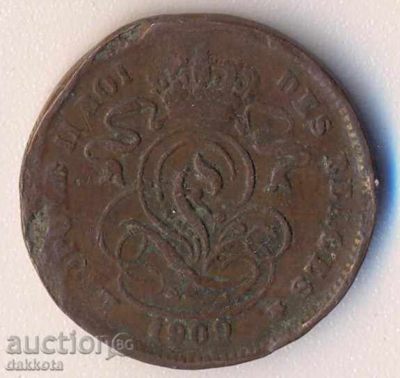 Βέλγιο 2 centimes 1909, DES Belges με τιμή 1.00 BGN | € 0.51 Βέλγιο 2 centimes 1909, DES Belges με τιμή 1.00 BGN | € 0.51