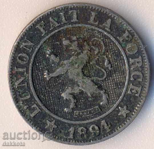 Βέλγιο 10 centimes 1894, DES Belges με τιμή 3.05 BGN | € 1.56