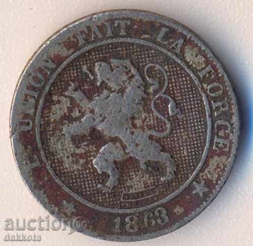 Βέλγιο 5 centimes 1863, DES Belges με τιμή 3.50 BGN | € 1.79 Βέλγιο 5 centimes 1863, DES Belges με τιμή 3.50 BGN | € 1.79