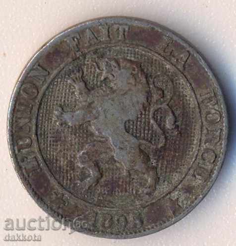 Belgia 5 centime 1895, DES Belges cu preț 4.00 BGN | € 2.05