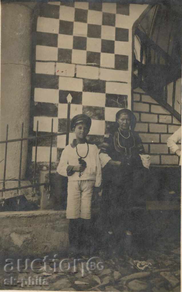 Old picture - Mother with child