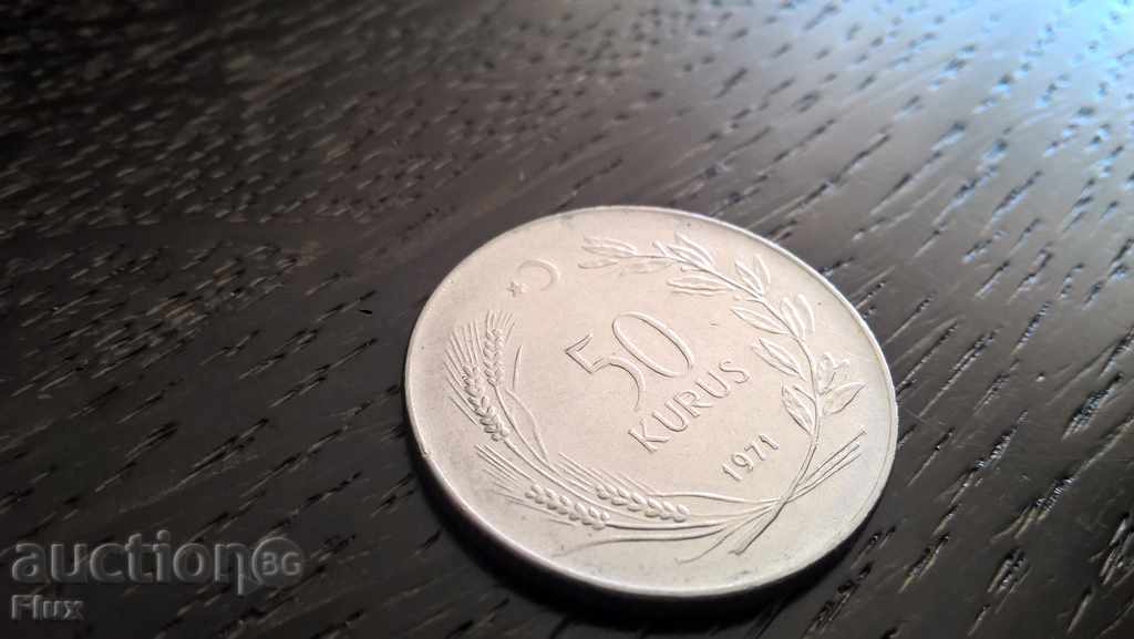 Coin - Turkey - 50 kurrusa 1971