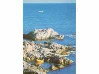 Καρτ ποστάλ - περιοχή Burgas, ακτές της Μαύρης Θάλασσας