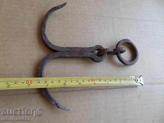 Delivery of Old forged hook with roller, crane, anchor Delivery of Old forged hook with roller, crane, anchor