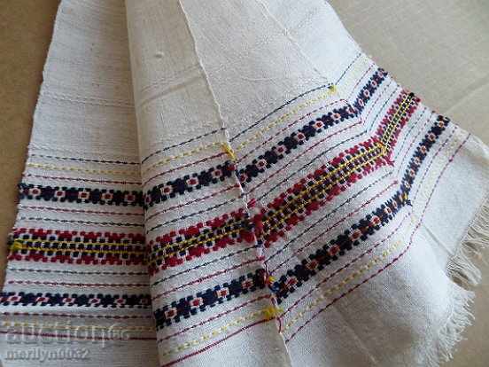 An old hand-woven cloth embroidery - 6 An old hand-woven cloth embroidery - 6
