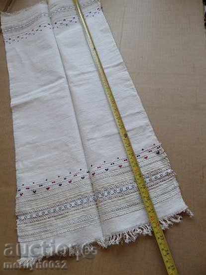 Delivery of An old hand-woven cloth embroidery