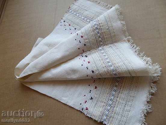 An old hand-woven cloth embroidery - 7