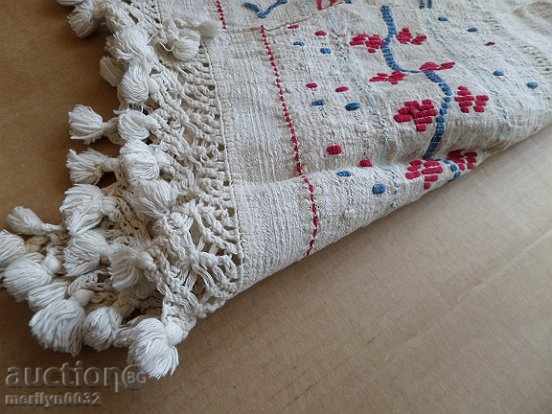 An old hand-woven cloth embroidery - 6 An old hand-woven cloth embroidery - 6