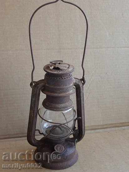 Old German lantern, lamp, German spotlight lamp Old German lantern, lamp, German spotlight lamp